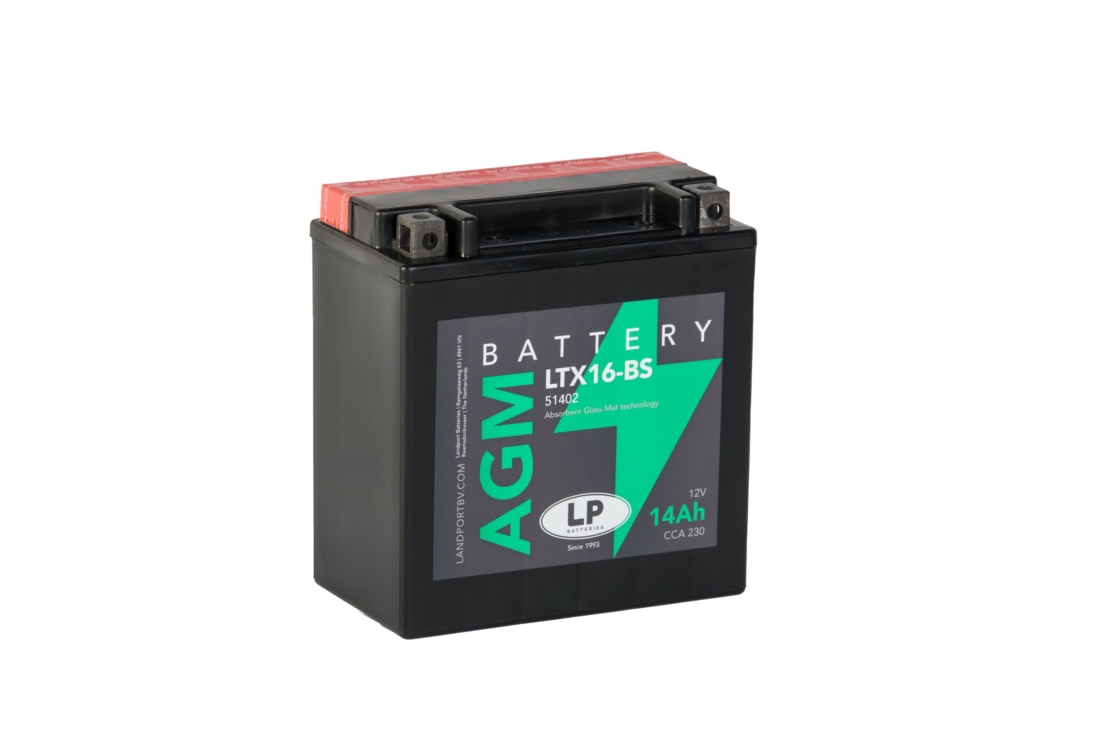 Baterie de pornire MA LTX16-BS Landport Batteries